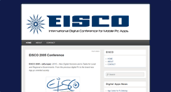 Desktop Screenshot of eisco2005.org