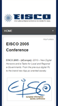 Mobile Screenshot of eisco2005.org